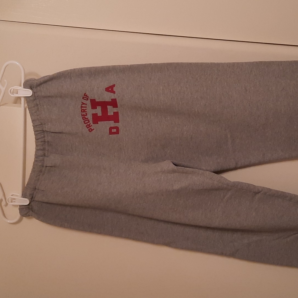 Russell Athletic L Grey Property of D H A Sweatpants